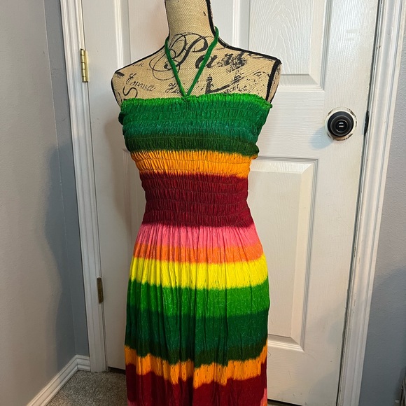 EUC 💯% Rayon Summer Dress (MBC B1) - Picture 2 of 6